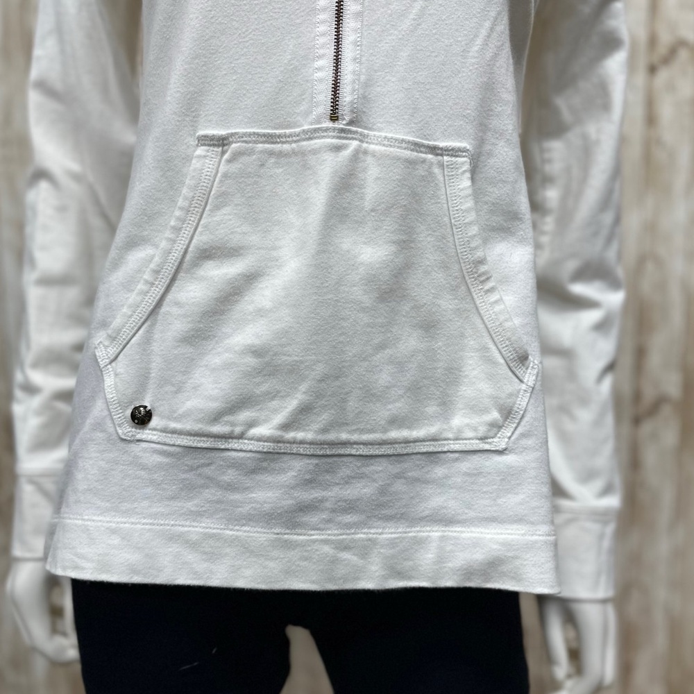 Lilly Pulitzer White 1/2 Zip [1977] - Picture 3 of 7